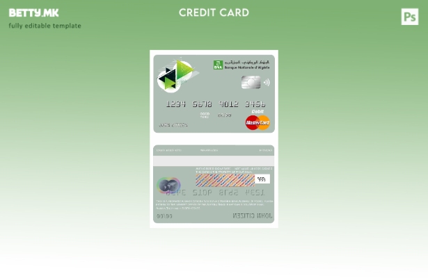 модерен стил Algeria Banque Nationale d'Algérie (BNA) шаблон за основна банкарск